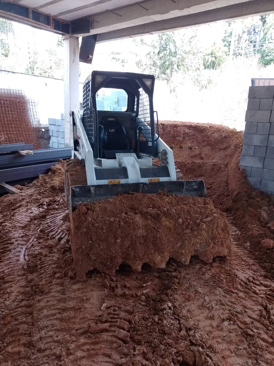 Movimentação de solo em obra coberta — Morumbi